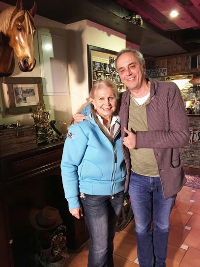Dagmar Großer und TV-Koch Christian Rach. Foto: privat