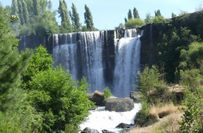 Wasserfall in Las Lajas.