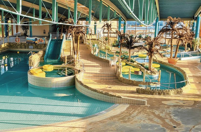 Rutschen und Reifenspaß im Wellenbecken auch bei schlechtem Wetter bietet das »Wonnemar« in Bad Liebenwerda.