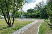 Der Naturerlebnisgarten sollte zum Verweilen einladen.