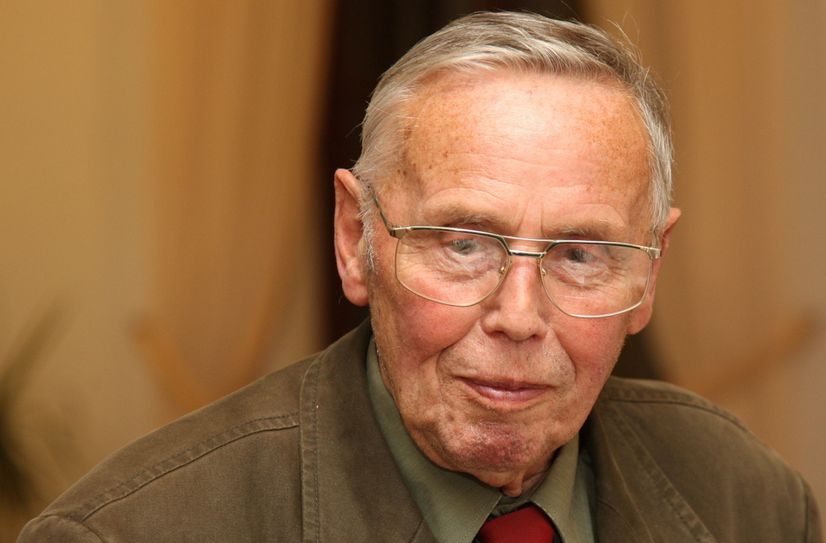 Johannes Förster (1931-2017) ist Namenspate des Sportfestes.  Foto: D. Förster