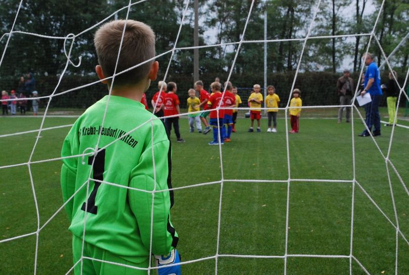 Seit 2013 gibt es in Weißwasser die Welpenliga und das Kita-Fußballturnier. Foto: Keil
