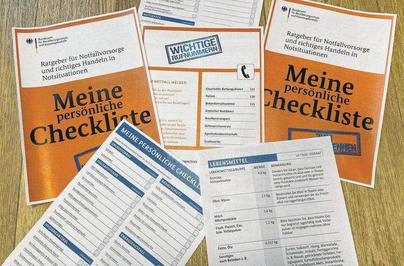 Auch die persönliche Checkliste gibt es als Empfehlung beim Bundesamt für Bevölkerungschutz als Download