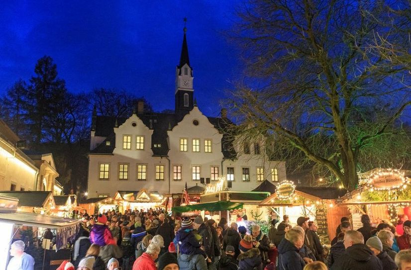 Eindrücke vom Freitaler Schlossadvent im Jahr 2018.