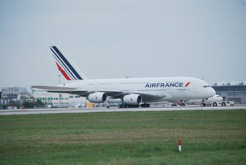 Der A380 macht sich startklar für...