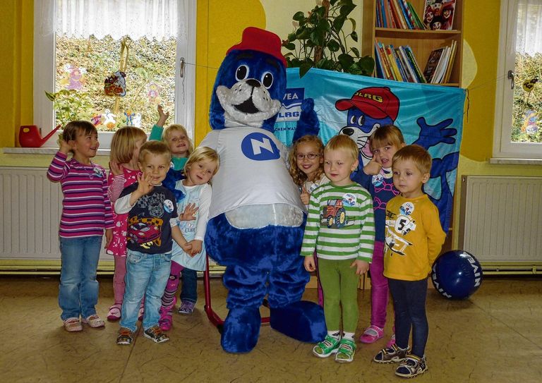 Die Bienchengruppe erlebte einen DLRG-Aktionstag.