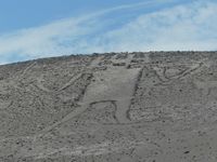 Steinbilder in Chile.