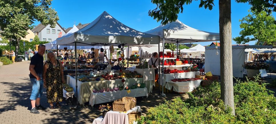 Die schöne Vielfalt der Töpferkunst wird in Burg präsentiert.