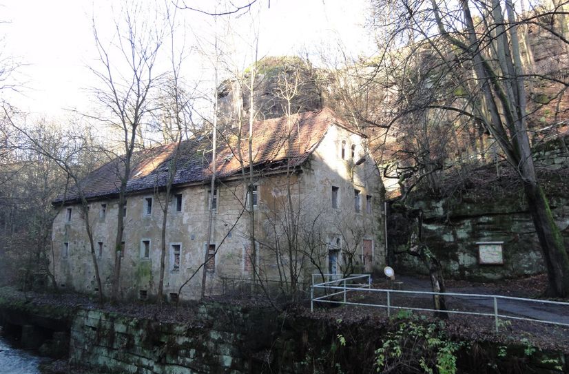 Die Lochmühle im Liebetaler Grund.