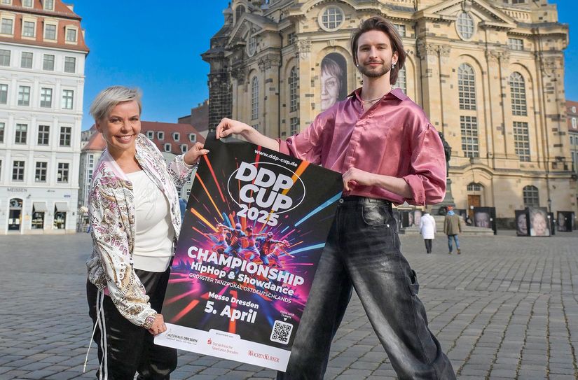 DDP-Initiatorin Dörte Freitag (li.) und Tony Schwadke vom DDProject e.V. freuen sich schon auf die zahlreichen Auftritte beim diesjährigen DDP-Cup.
