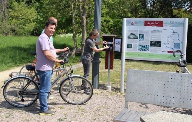 Stempelstation Rastplatz Alte Post Stauchitz