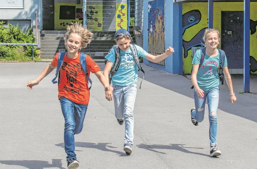 Körperlich und geistig fit für die Schule.
