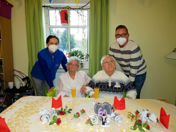 Edith und Siegfried Luteoschus sind seit 60 Jahren verheiratet. Foto: Silke Richter