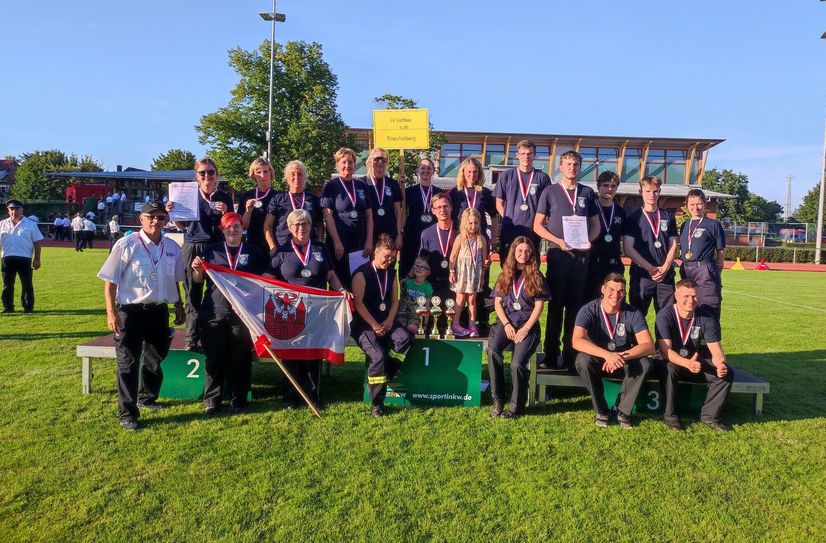 Die Teams der Feuerwehr Cottbus setzten sich erfolgreich durch.