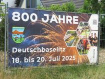 Auch Deutschbaselitz feiert das 800. Jubiläum seiner Ersterwähnung.