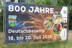 Auch Deutschbaselitz feiert das 800. Jubiläum seiner  Ersterwähnung.