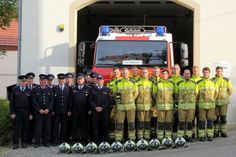 Die Kameraden der FFW Ockerwitz.