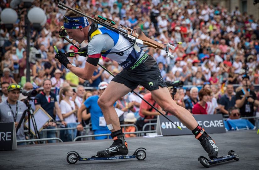 Eindrücke vom City Biathlon 2019 in Wiesbaden.