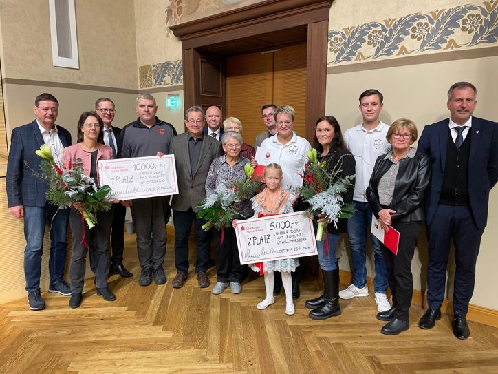 Im Wettbewerb »Unser Dorf hat Zukunft« sind die Sieger und Platzierten geehrt worden.