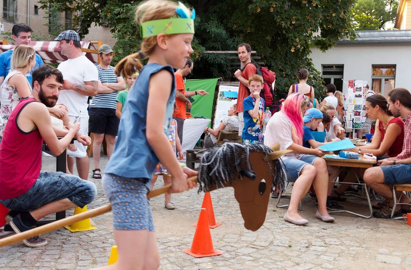 Beim Stadtteilfest ist Spaß für Groß und Klein vorprogrammiert.