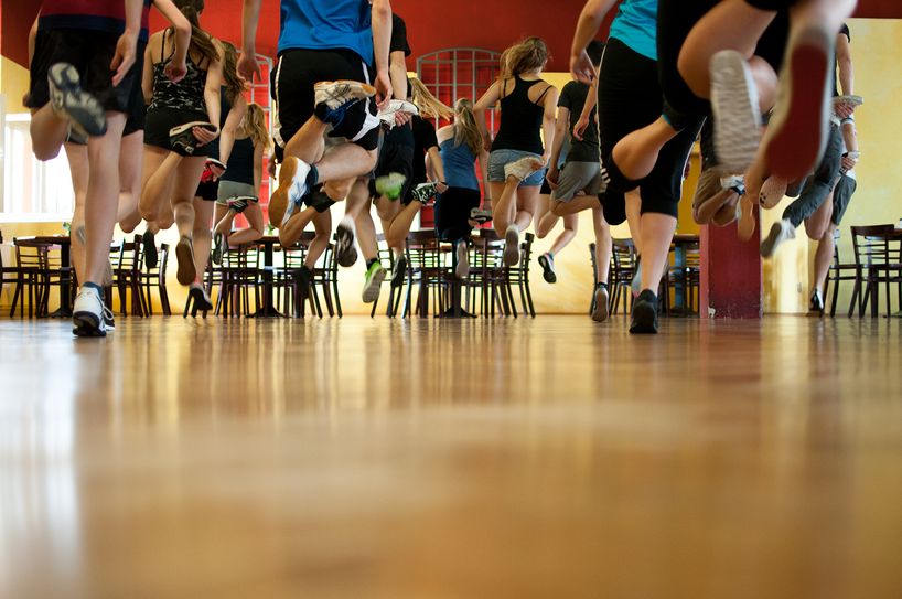 Synchronität ist besonders wichtig und wird oft trainiert. Foto: Lucas Opitz
