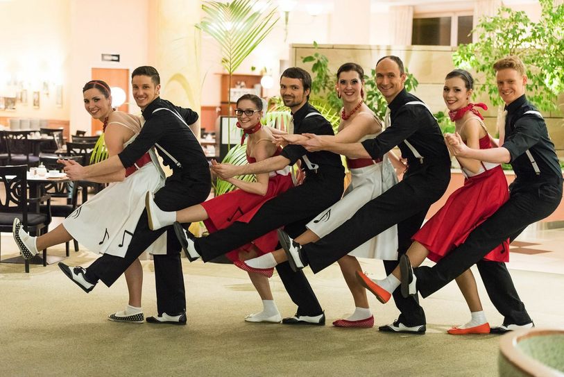 Das W-Team der Tanzschule Weise. Foto: Richard Pahner