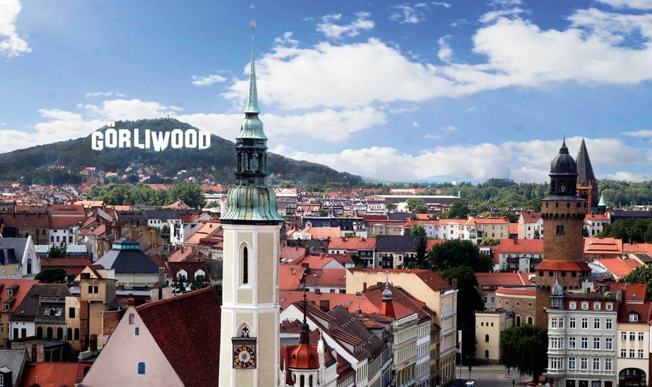 Görliwood will die beste europäische Filmlocation werden. Noch bis 25. Oktober kann abgestimmt werden: www.cineuropa.org. Fotomontage: Die Partner