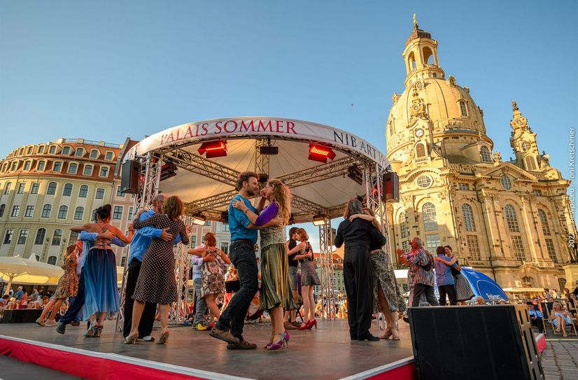 Palais Sommer 2022 auf dem Neumarkt.