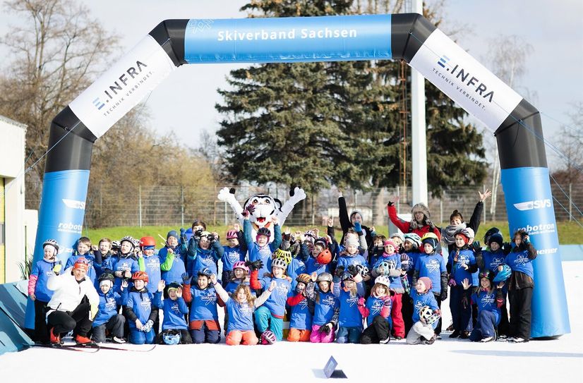 "Schulsport auf Ski" macht ganz viel Spaß.