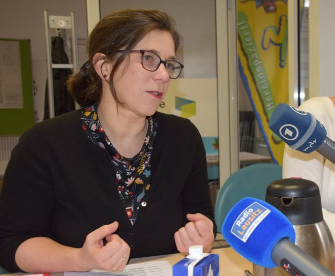 OB Kathrin Uhlemann berichtete jetzt vor Medienvertretern, dass Niesky als Tetis-Standort kein Thema mehr ist.