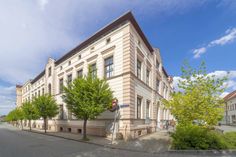 Die Zentrale der Kreisverwaltung in Herzberg, Ludwig-Jahn-Straße.