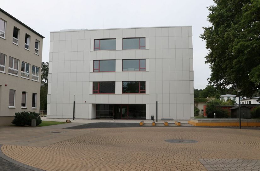 Der Erweiterungsbau am »Friedrich-Schiller-Gymnasium« in Königs Wusterhausen.