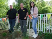 Zur 800-Jahr-Feier erwarten die Organisatoren, dazu gehören neben Ortsvorsteher Frank Friede (Mitte) auch Axel Krause und Anja Jeschke vom Organisationskomitee, über 10.00 Besucher.
