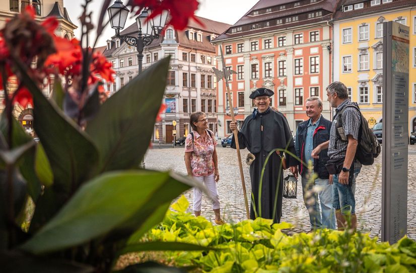 Beliebte Stadtführung: Mit dem Nachtwächter durch Bautzen.