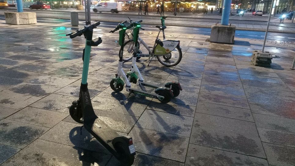 Da war es nur noch einer: Limes ist mit seinen S-Scootern noch in Dresden vertreten. Fotos: Pönisch