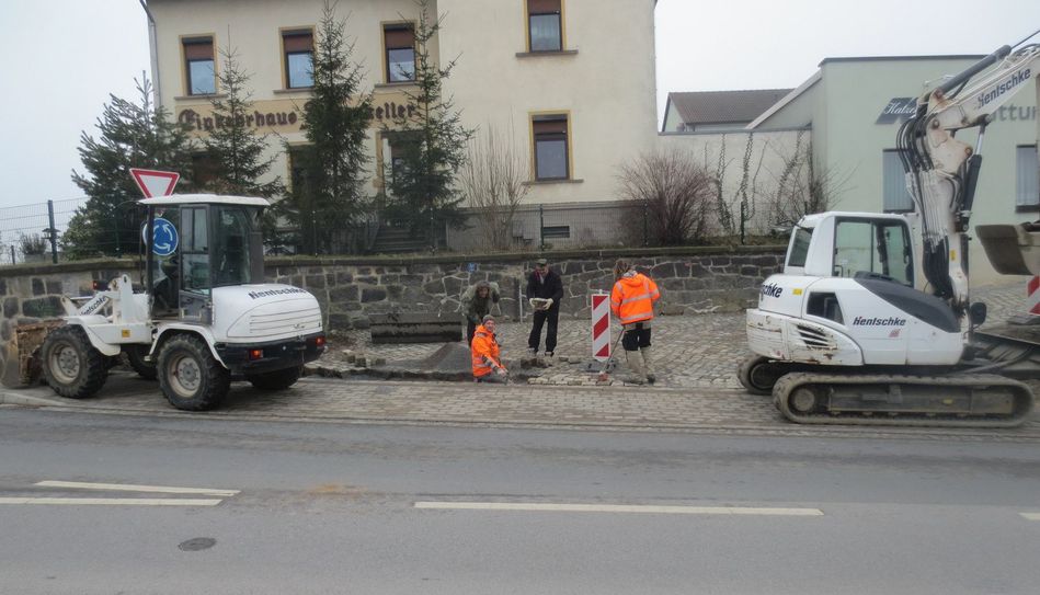 Der Eastclub Bischofswerda bekam einen neuen Zufahrtsweg, weil die Baufahrzeuge diesen in der Bauphase beschädigten. Foto: privat