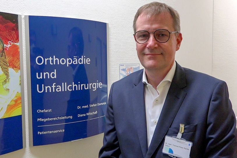 Ab 1. Mai wird Dr. Thomas-Peter Ranke die Klinik für Orthopädie, Unfallchirurgie und Handchirurgie gemeinsam mit Dr. Stefan Domanja leiten. Foto: LSK/LAUSITZWELLE
