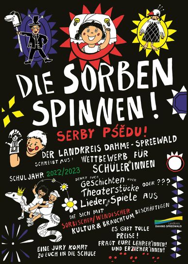 Der Landkreis Dahme-Spreewald schreibt aus: Wettbewerb für Schüler - Die Sorben spinnen!
