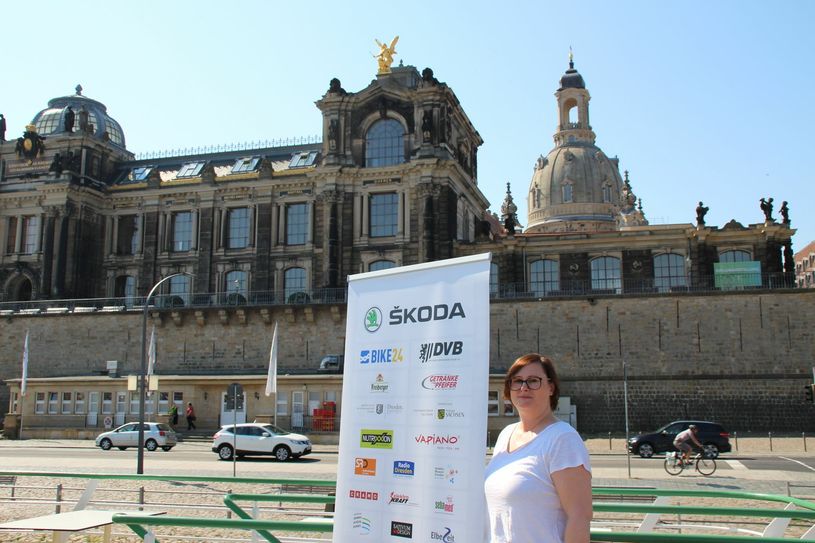Organisatorin Silke Friedemann freut sich auf das Traditions-Radrennen. Foto: Mariam Wehner