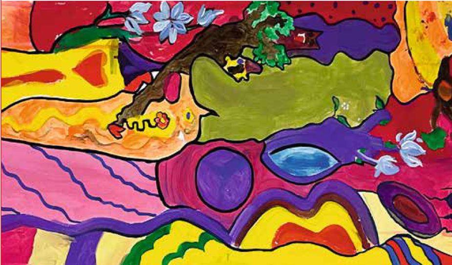 Mit dieser Grafik wird auf die erste Vernissage des Fachbereichs Kunst der Kreismusik und Kunstschule Gebrüder Graun neugierig gemacht.
Grafik: diepiktografen.de