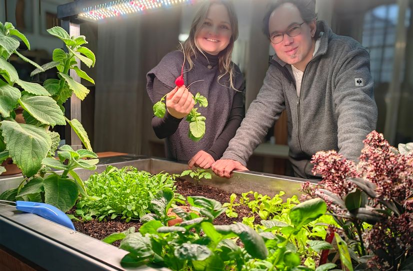 Sylvi Schiller und Jan Beyer haben das Hochbeet neu definiert.