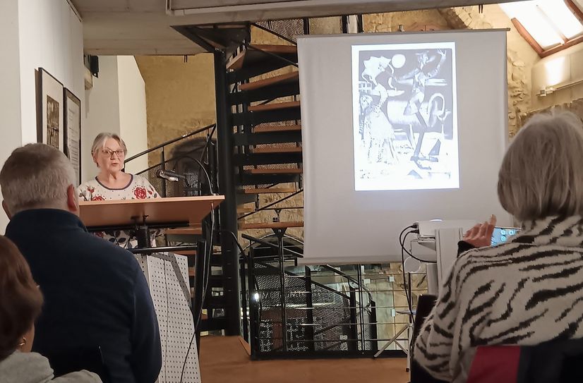 Eröffnungsvortrag von Dr. Jördis Lademann im Pirnaer StadtMuseum.