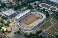 Das Steyer-Stadion wird Dresdens schönstes Sportareal.