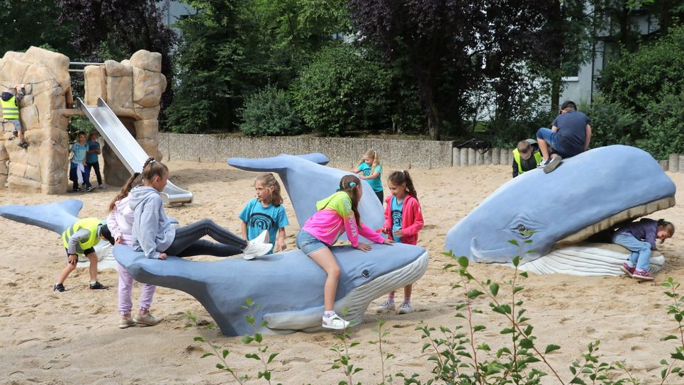 Auch der Abenteuerspielplatz in Guben lädt in den Sommerferien ein.