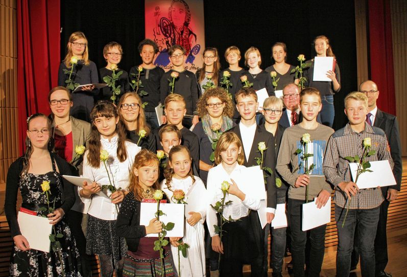 Beim Abschlusskonzert durften die Sieger der „Regionalen Graun-Förderpreise“  ihr Können unter Beweis stellen. Foto: J. Weser