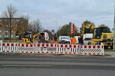 Am Mittwochmorgen gab es einen Rohrbruch in der Briesker Straße. Foto: pm