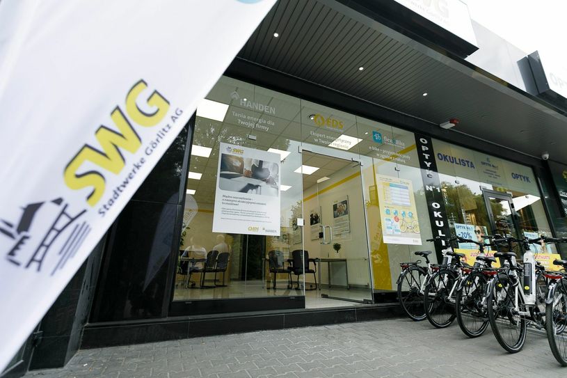 Das Kundenbüro in Zgorzelec. Foto: Nikolai Schmidt