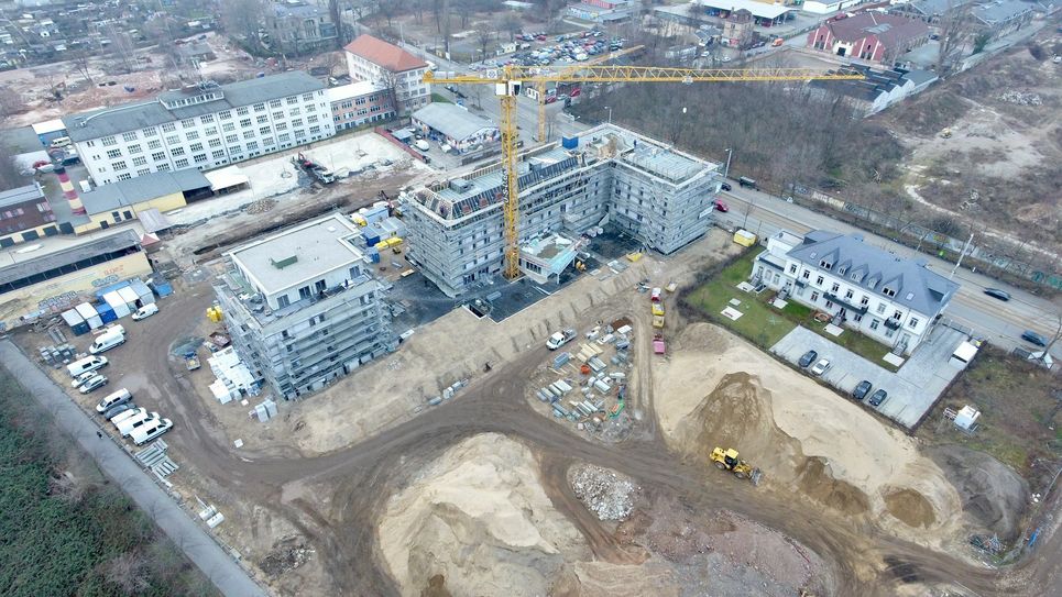 Hotelneubau in der Hafencity Foto: USD
