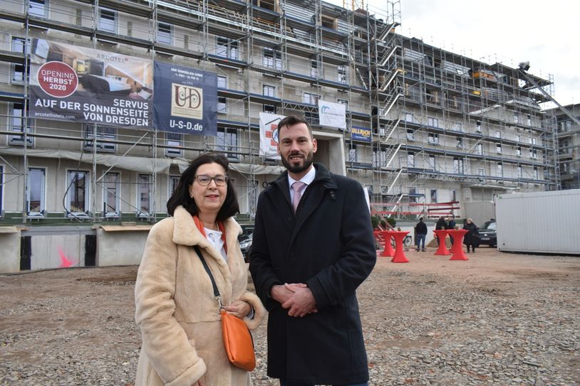 Dr. Renate Wimmer, Eigentümer der ARCOTEL Unternehmensgruppe und Marcus Köhler, Hoteldirektor