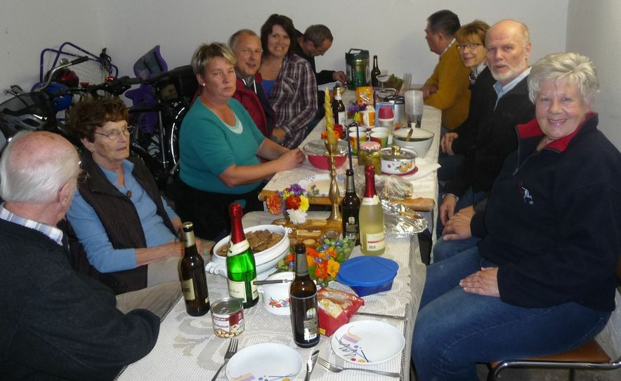 Zum Feiern in den Partykeller. Foto privat